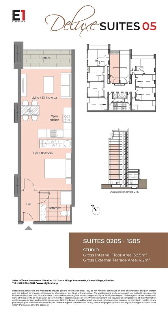 Image of Apartment - 1 Bathrooms for Rental in E1-Gibraltar, Image 18